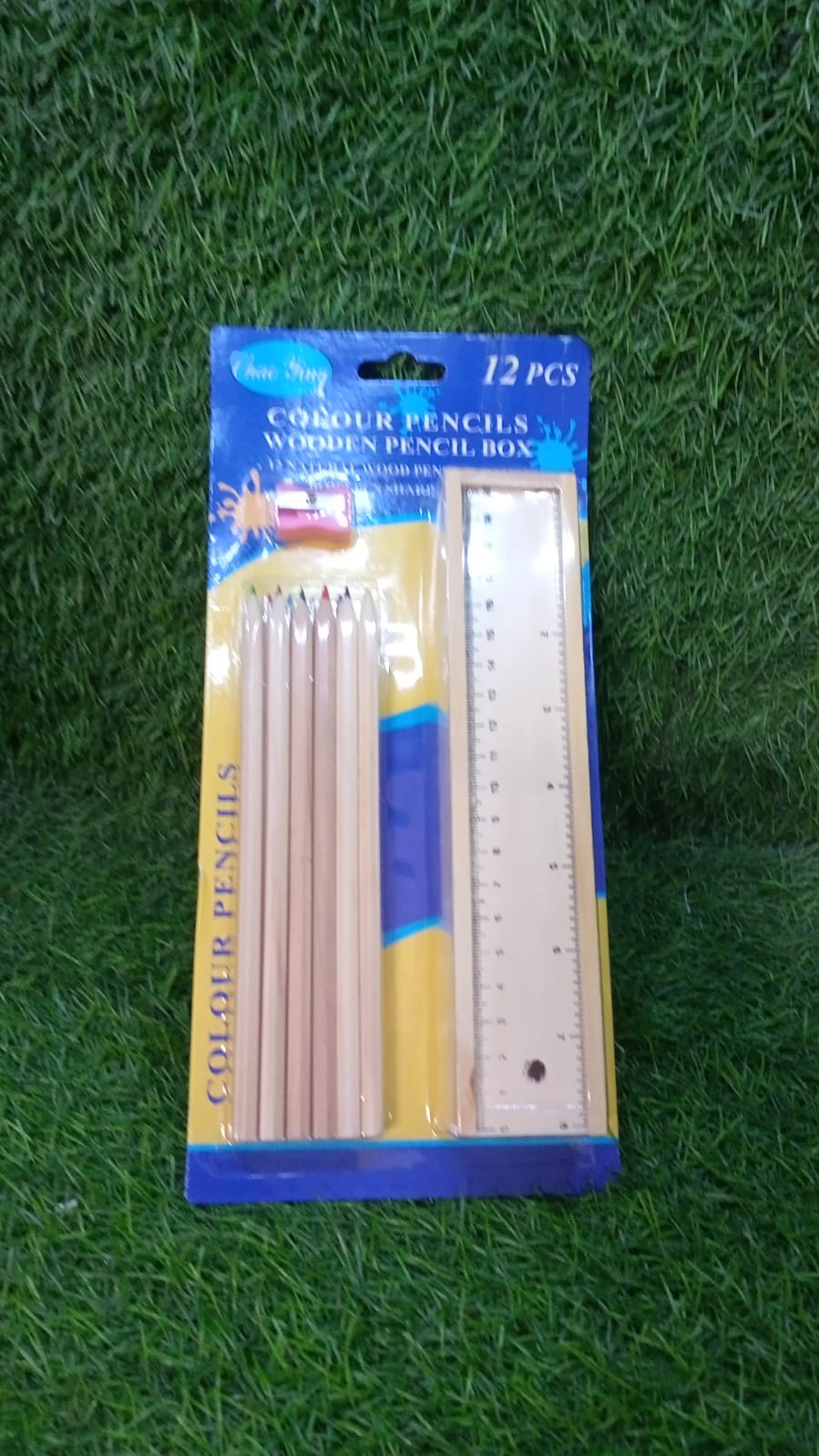 4726 Colorful Wooden Pencil Set with Pencil box, Ruler, Sharpener For for Kids, Artist, Architect 4726 Colorful Wooden Pencil Set with Pencil box, Ruler, Sharpener For for Kids, Artist, Architect